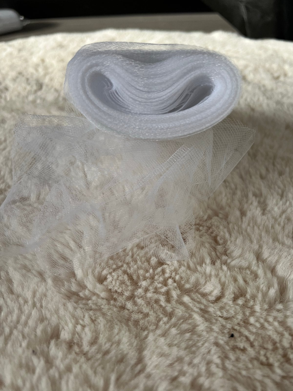 13 rollen witte tule stof voor DIY & decoratie, Overige materialen, Wit, Ophalen of Verzenden, Minder dan 30 cm
