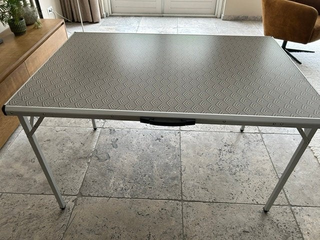 lichtgewicht camping tafel 120 x 80 x 72 cm, Ophalen, Zo goed als nieuw, Campingtafel