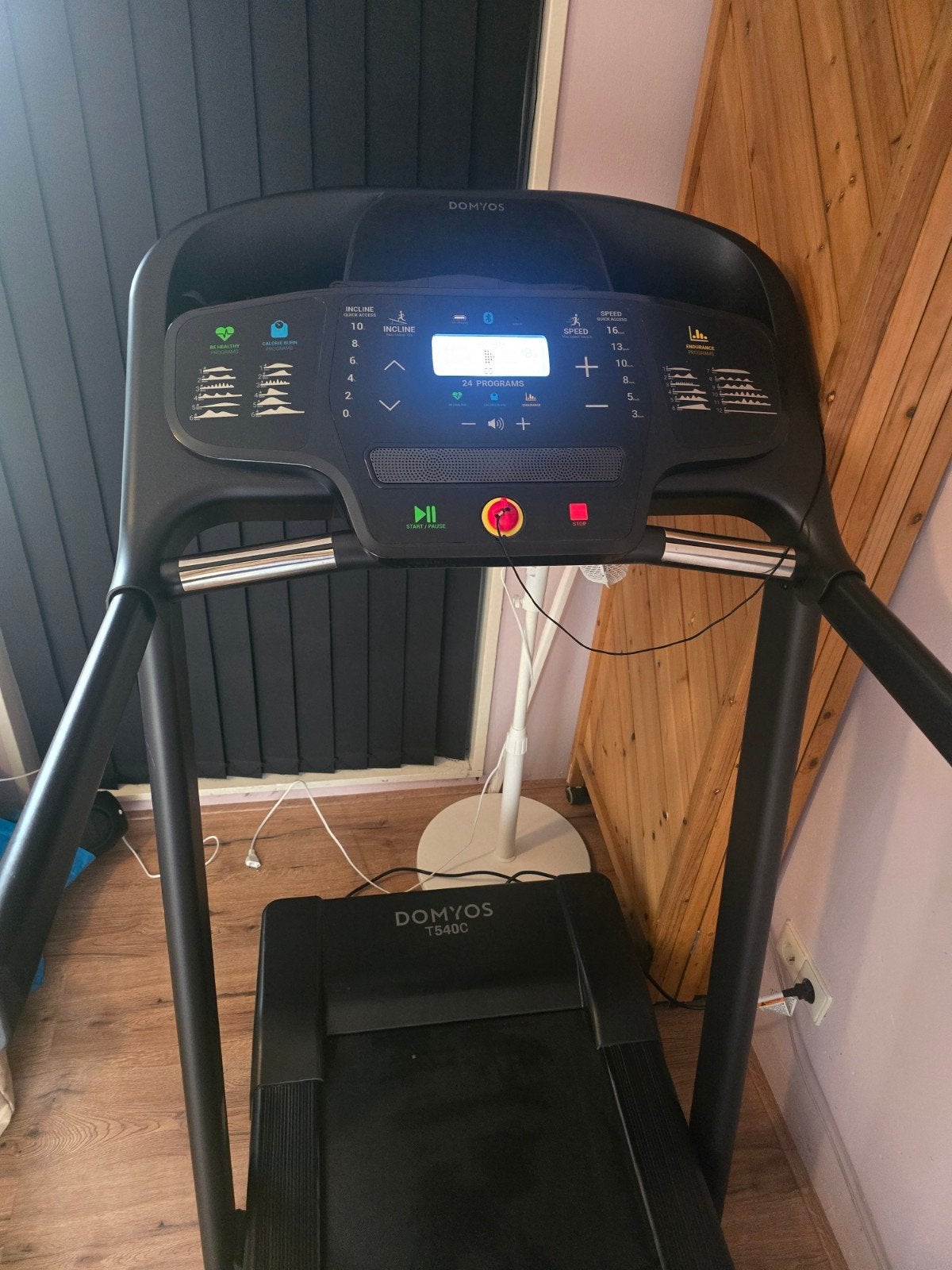 Domyos T540C Loopband - Zo goed als nieuw, Ophalen, Zo goed als nieuw, Metaal, Loopband