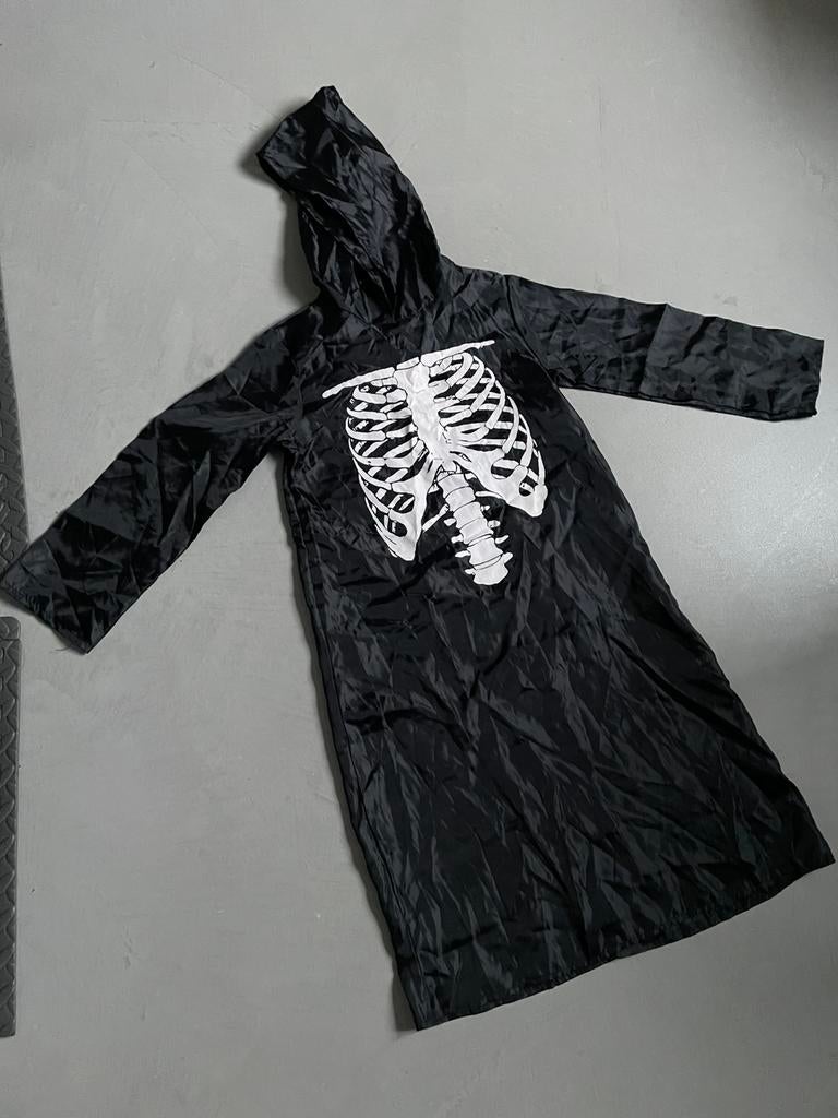 Spook kostuum met muts, Ophalen of Verzenden, Nieuw, 110 t/m 116, Jongen of Meisje