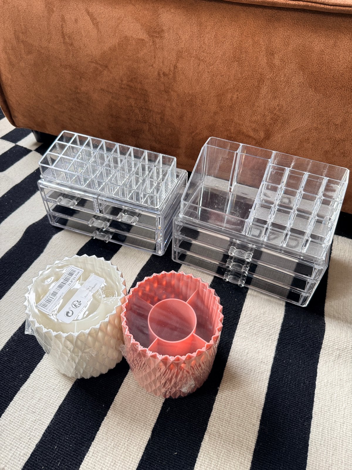 Make-up organizers, Ophalen, Zo goed als nieuw
