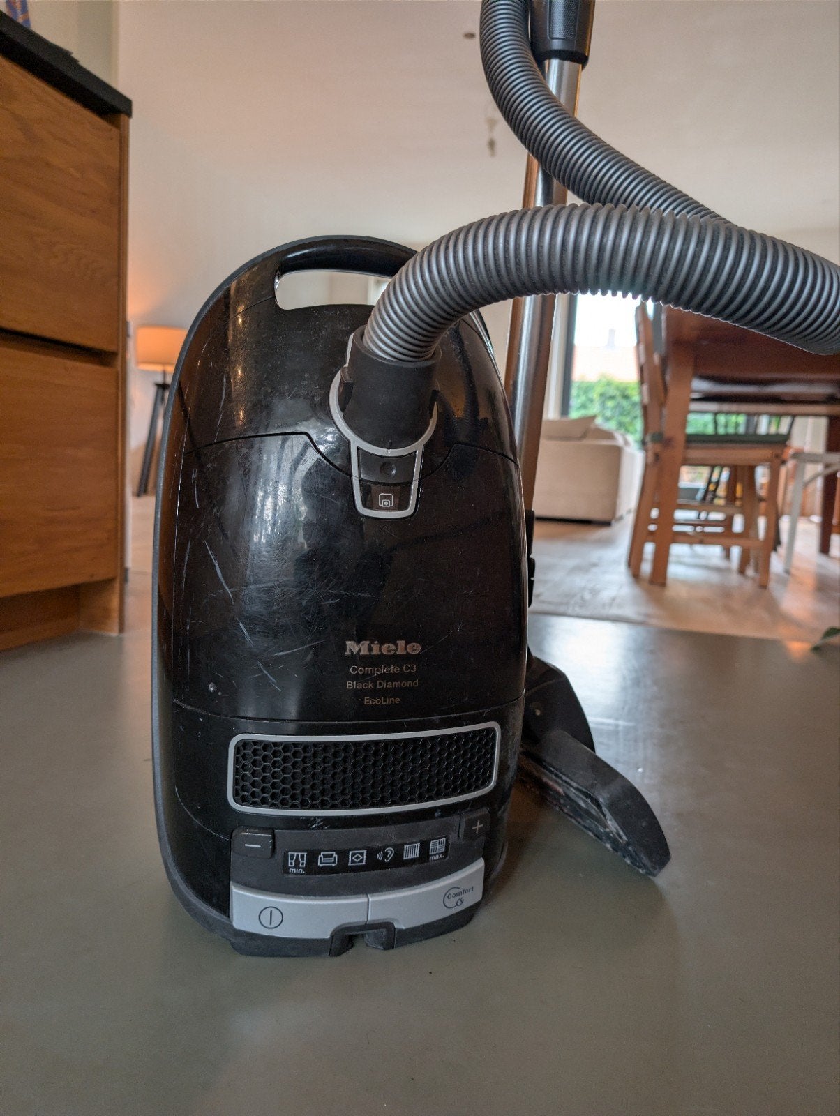 Miele Complete C3 Black Diamond Ecoline - Defect, Witgoed en Apparatuur, Stofzuigers, Miele, Niet werkend, Sledestofzuiger, Ophalen