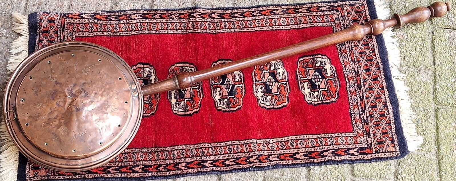 Beddenpan Hollands, Antiek en Kunst, Ophalen, Koper