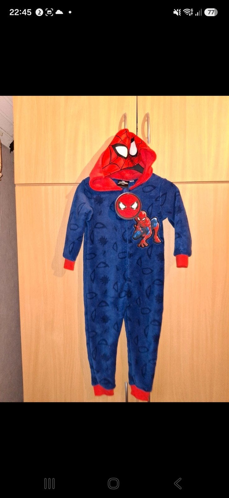 nieuwe onesie spiderman, Nacht- of Onderkleding, Nieuw, Ophalen of Verzenden, Spiderman