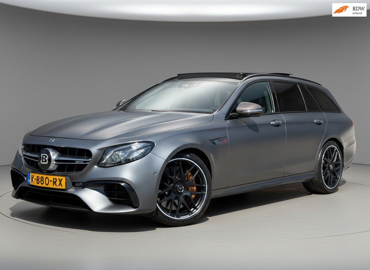 Mercedes-Benz E-klasse AMG 63 BRABUS 700 |Keramisch|kuipstoe, Automaat, Dealer onderhouden, 700 pk, Gebruikt