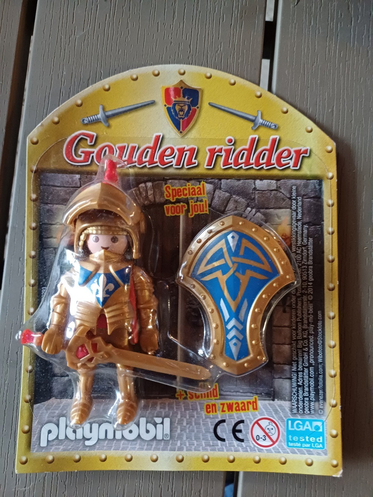 Playmobil Gouden Ridder nieuw!!!, Ophalen of Verzenden