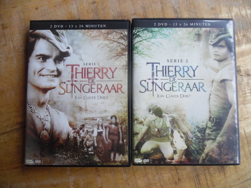 AVONTUUR SPEKTAKEL - THIERY de SLINGERAAR - SERIE 1 & 2, Alle leeftijden, Verzenden, Gebruikt, Overige gebieden