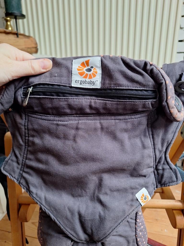 Ergobaby 360 draagzak, Kinderen en Baby's, Overige merken, Gebruikt, Ophalen of Verzenden, Rug