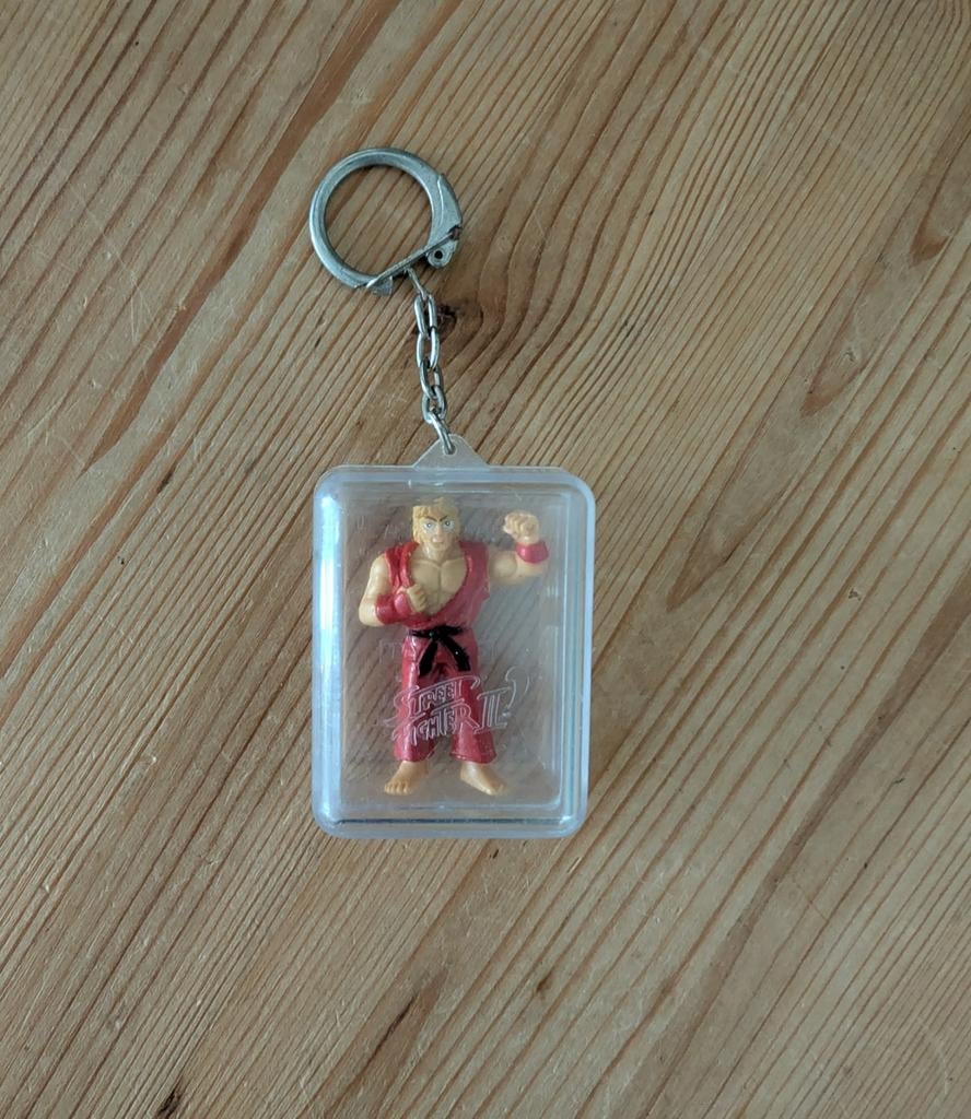 Vintage Street fighter 1992, Verzamelen, Sleutelhangers, Zo goed als nieuw, Merk, Ophalen of Verzenden