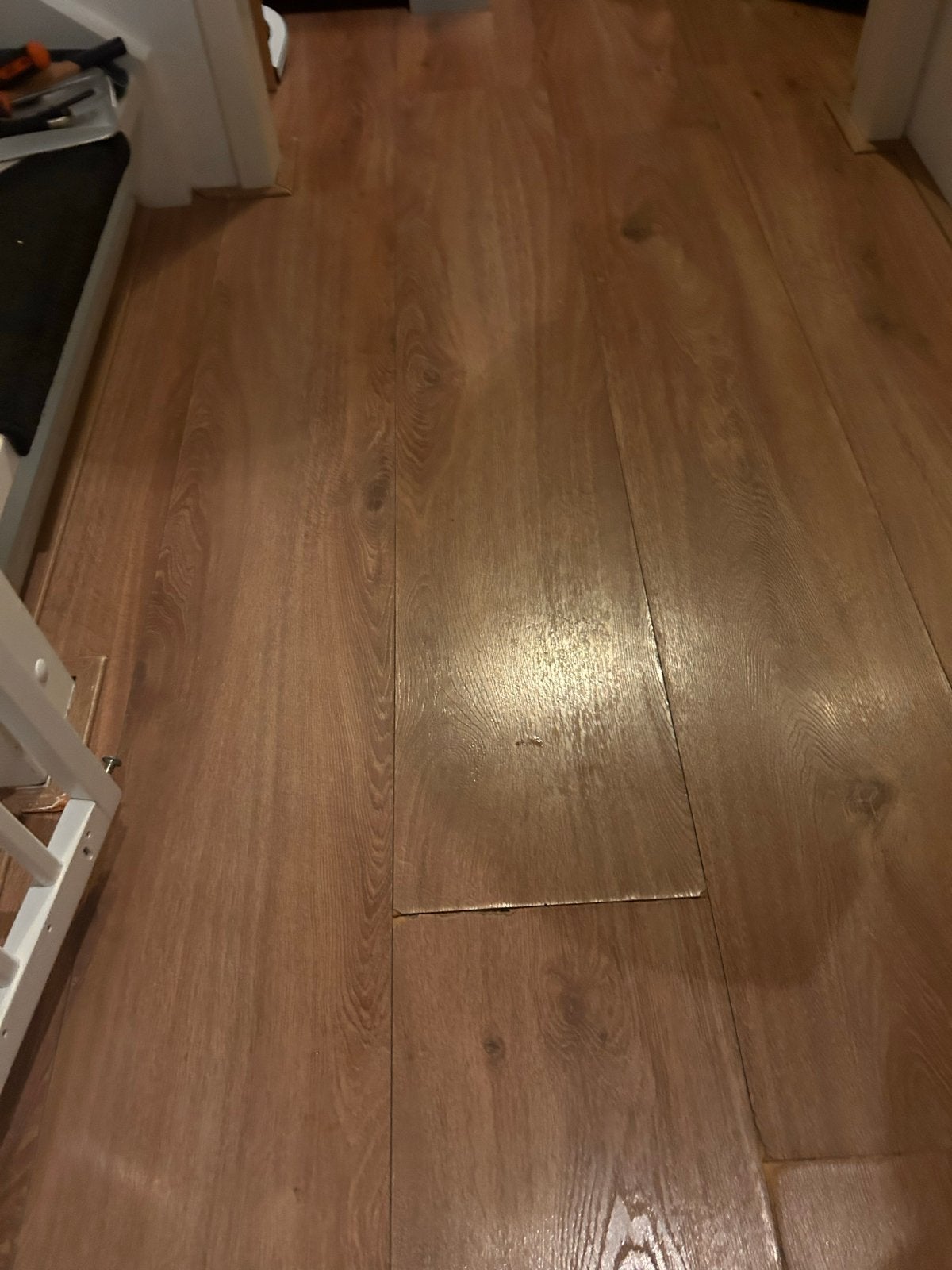 Mooi laminaat vloer - gratis, Ophalen, Gebruikt, Bruin, 10 tot 25 m²