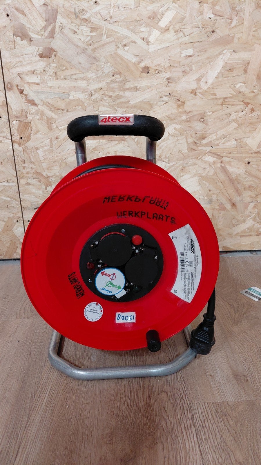 Haspel 25 m, Ophalen, Kabel of Snoer