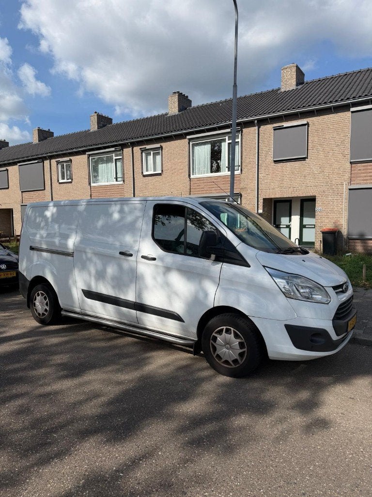 Ford Transit Custom 2.0 TDCi 130PK Euro 6 uit 2017, Voorwielaandrijving, 1995 cc, 4 cilinders, Wit
