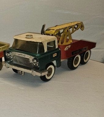 Vintage Tonka Highway Rescue sleepwagen - '60 speelgoed, Ophalen of Verzenden, Gebruikt
