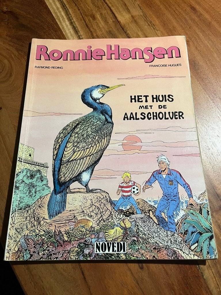 Ronnie Hansen 12 - Het huis met de aalscholver, Eén stripboek, Ophalen of Verzenden, Zo goed als nieuw