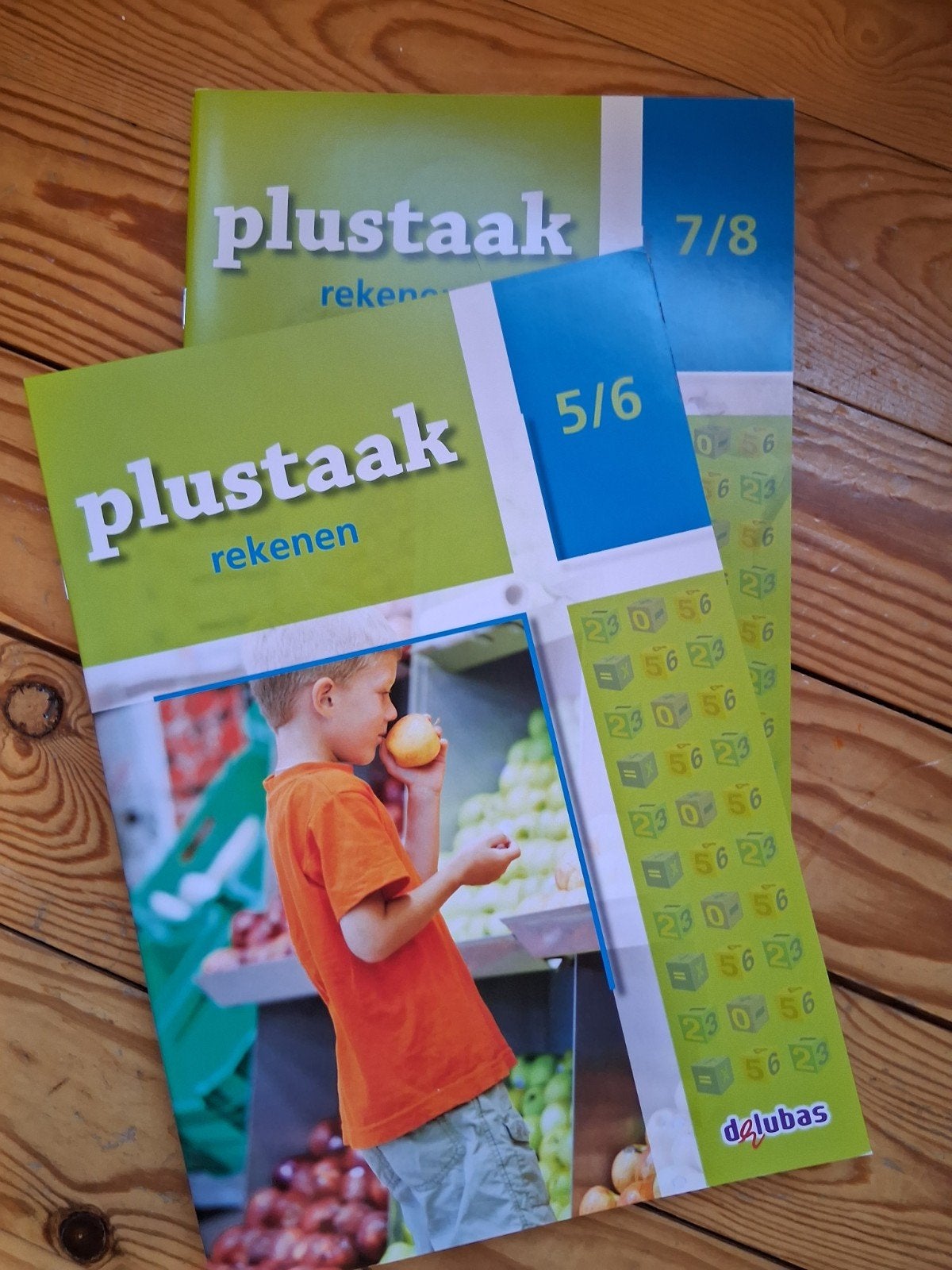 Plustaak Rekenen Werkboek 5/6 en 7/8 - Basisschool, Ophalen of Verzenden, Zo goed als nieuw, Overige niveaus, Wiskunde A