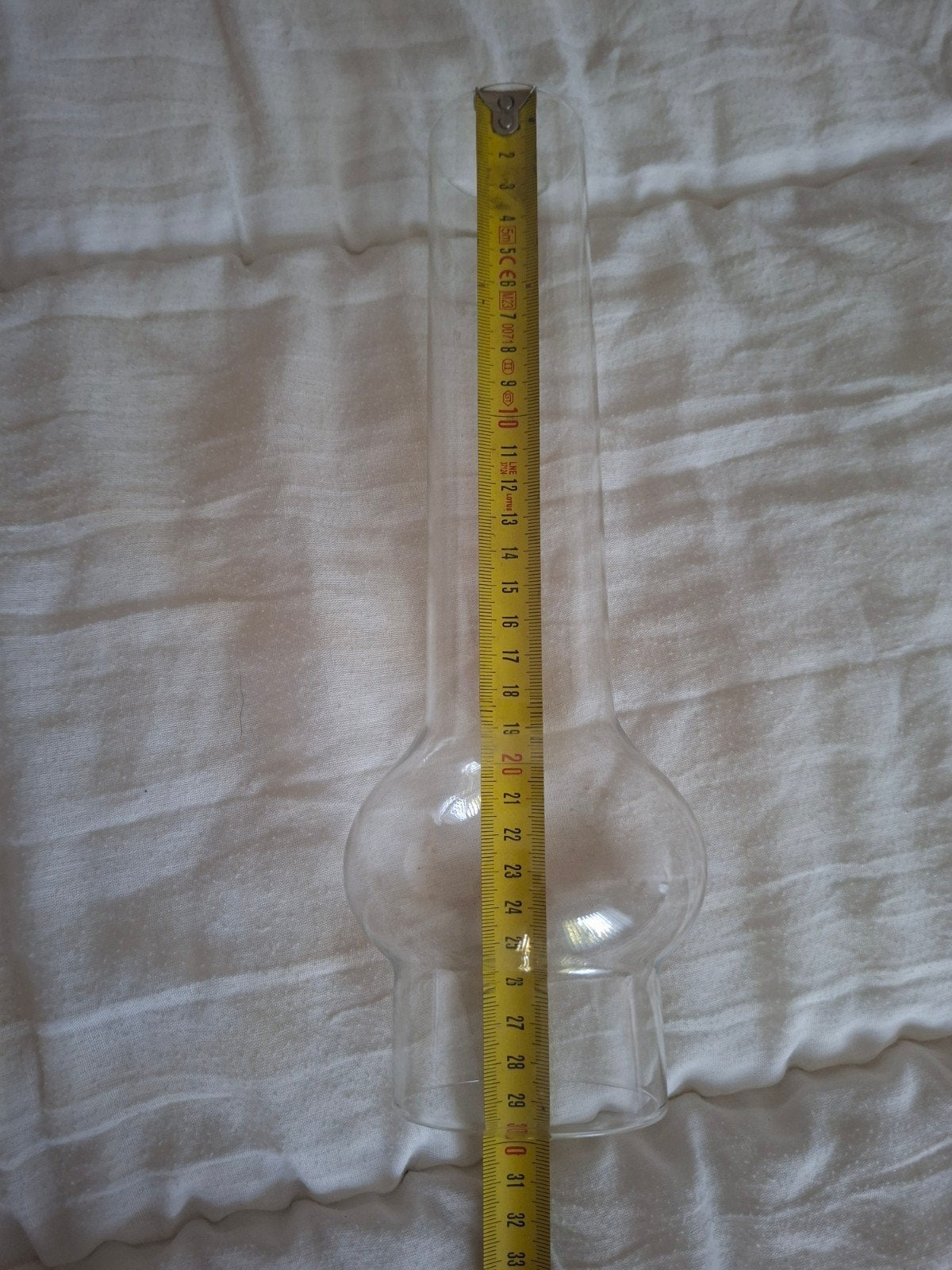 2 Glazen lampenkap voor olielamp of petroleumlamp, Ophalen of Verzenden