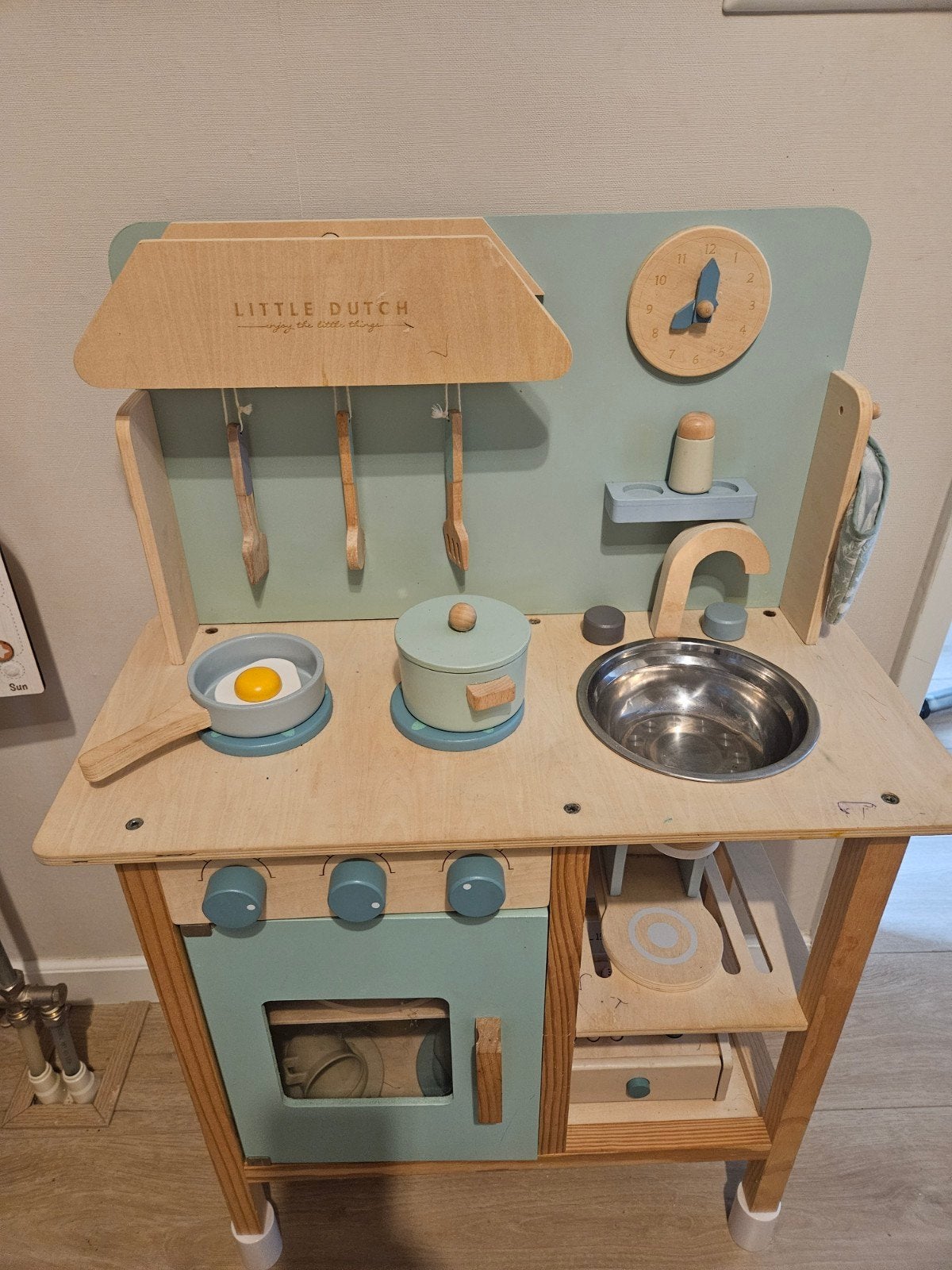 Little Dutch Houten Speelkeuken - met accessoires, Kinderen en Baby's, Ophalen, Gebruikt, Hout, Speelkeuken