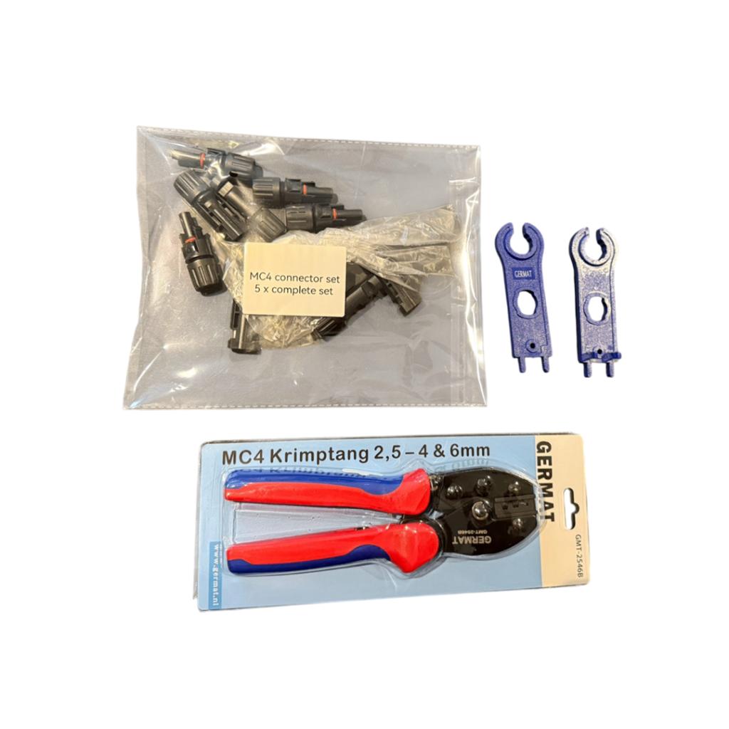 Germat MC4 Connector Set 5 stu, Verzenden, Klantenservice@germat.nl, Gereedschap of Toebehoren, Nieuw