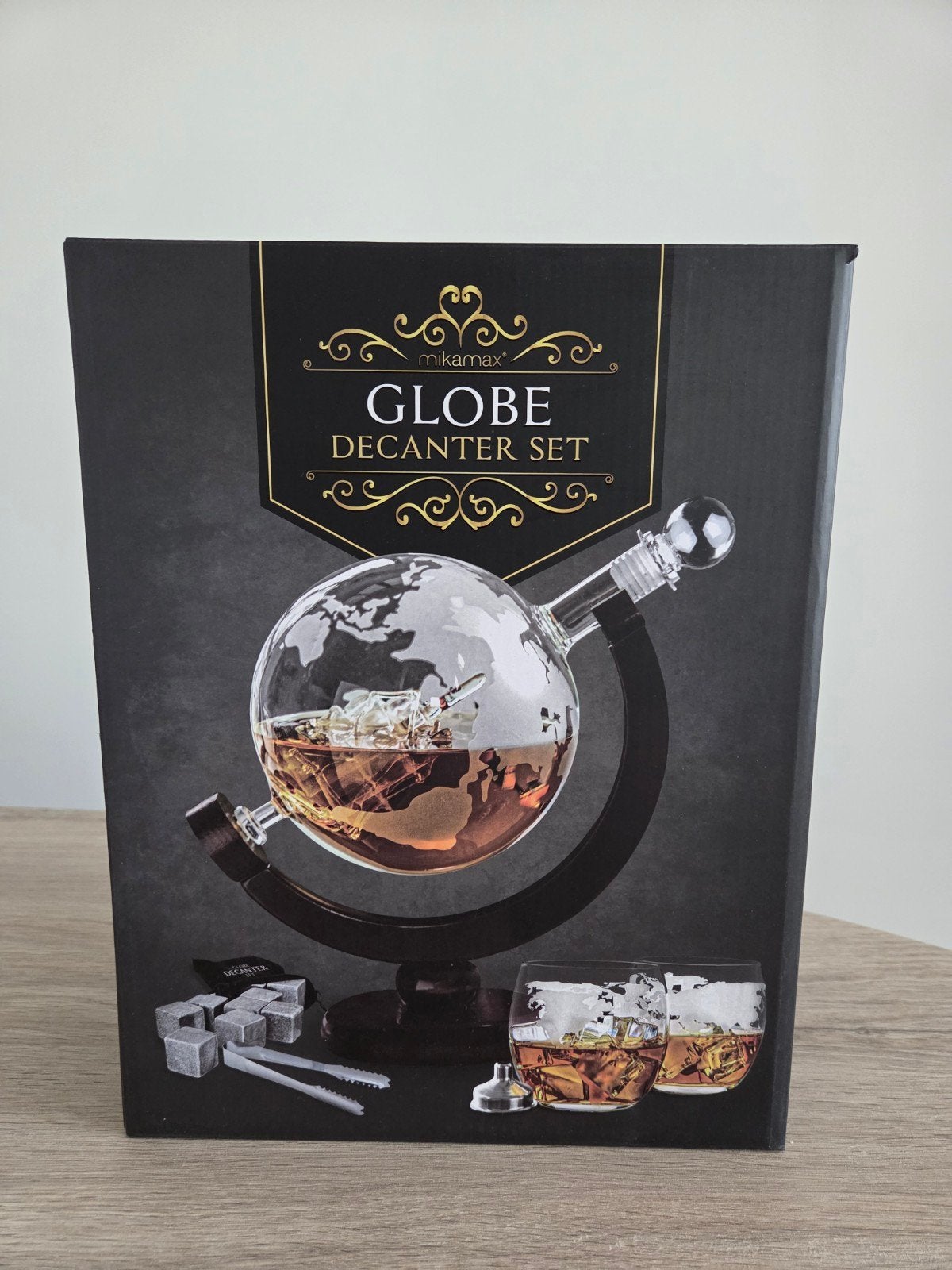 Whisky globe decanter set, Ophalen of Verzenden, Nieuw