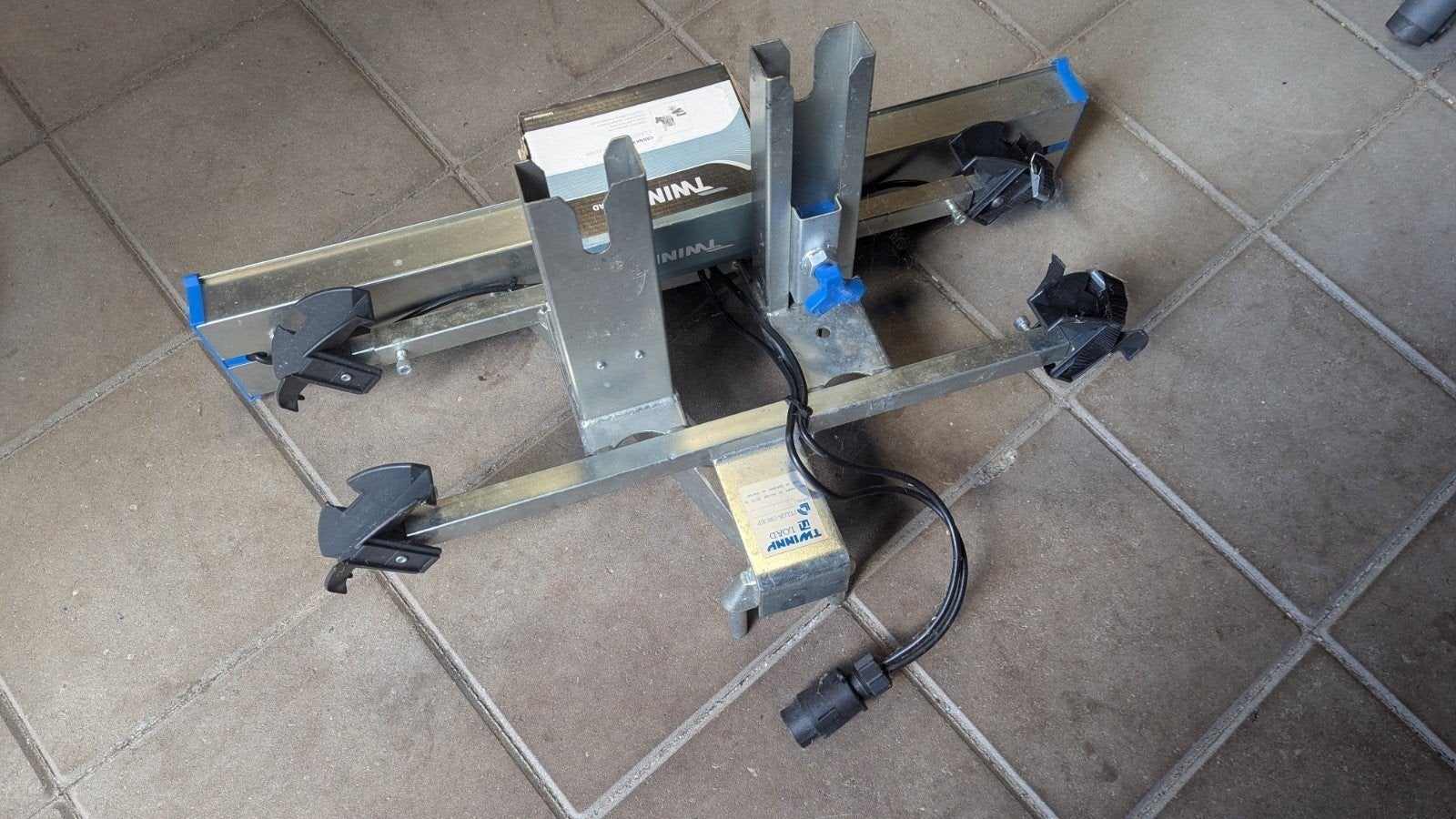 Fietsendrager voor 2 fietsen - Twinny Load - Pijnacker, Ophalen of Verzenden, 2 fietsen, Zo goed als nieuw, Trekhaakdrager