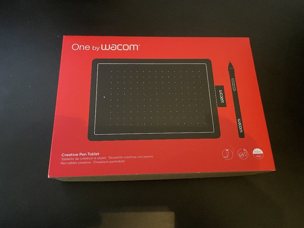 Wacom One By S Black Drawing Tablet, Computers en Software, Ophalen of Verzenden, Zo goed als nieuw, Bedraad, Wacom
