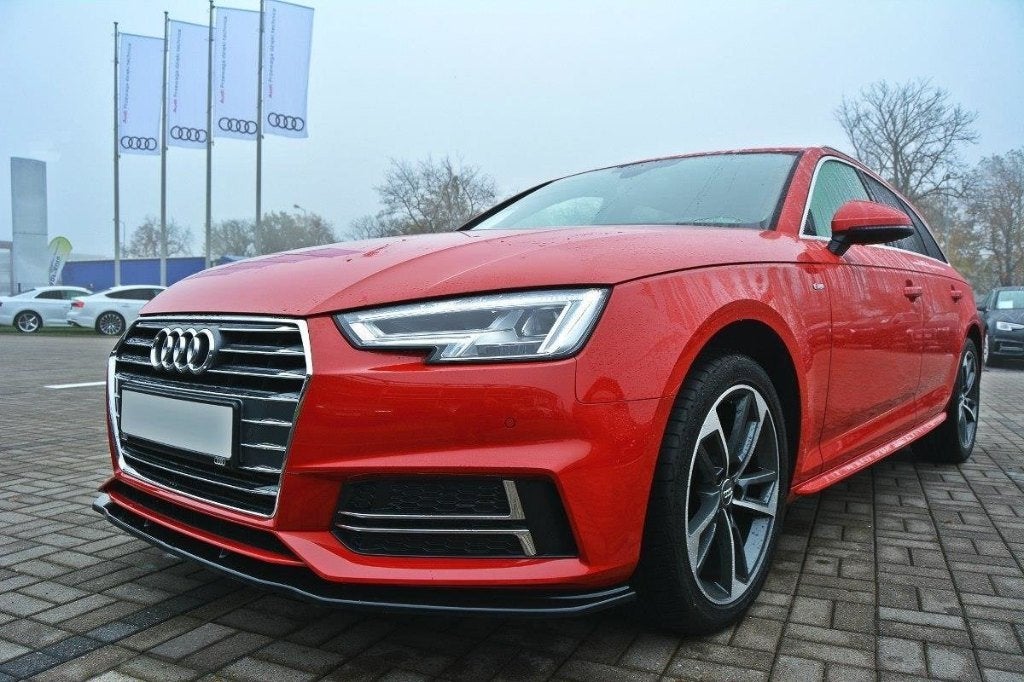 Voorlip achterlip sideskirt spoiler A4 B9 S-line Avant 16-19