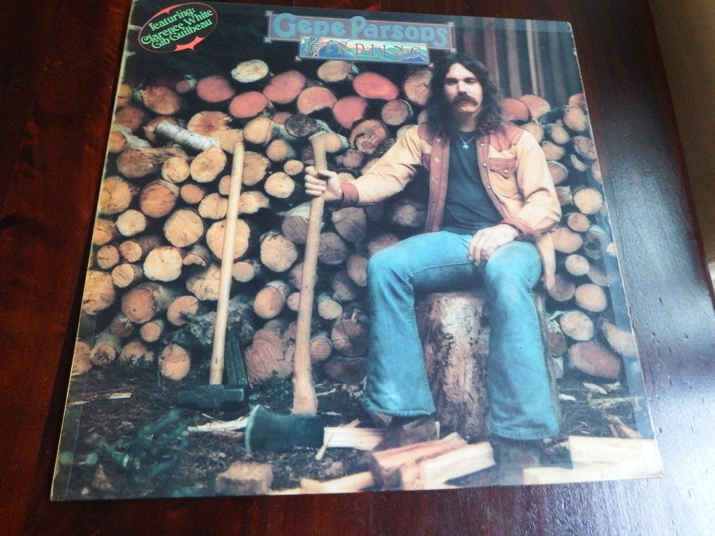 Gene Parsons (Byrds) - solo LP "Kindling" (1973), LP, Gebruikt, Verzenden, Inclusief binnenhoes