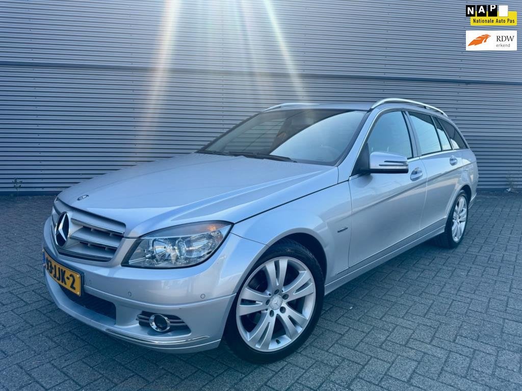 Mercedes-Benz C-klasse Estate 180 K BlueEFFICIENCY Business, Achterwielaandrijving, 1445 kg, Origineel Nederlands, Parkeersensor