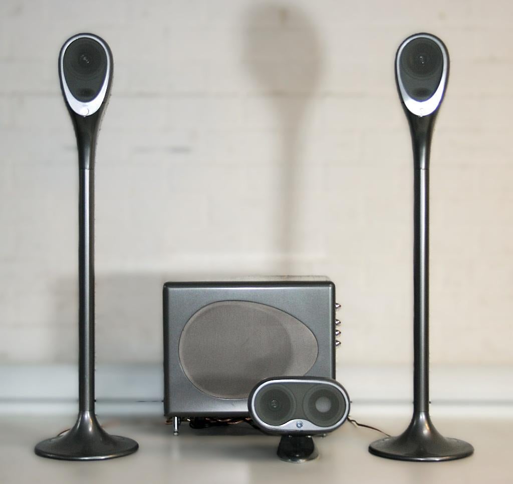 Tannoy 3.1 Pack Arena grijs, bieden vanaf €240, Audio, Tv en Foto, Luidsprekers, Gebruikt, Complete surroundset, 120 watt of meer