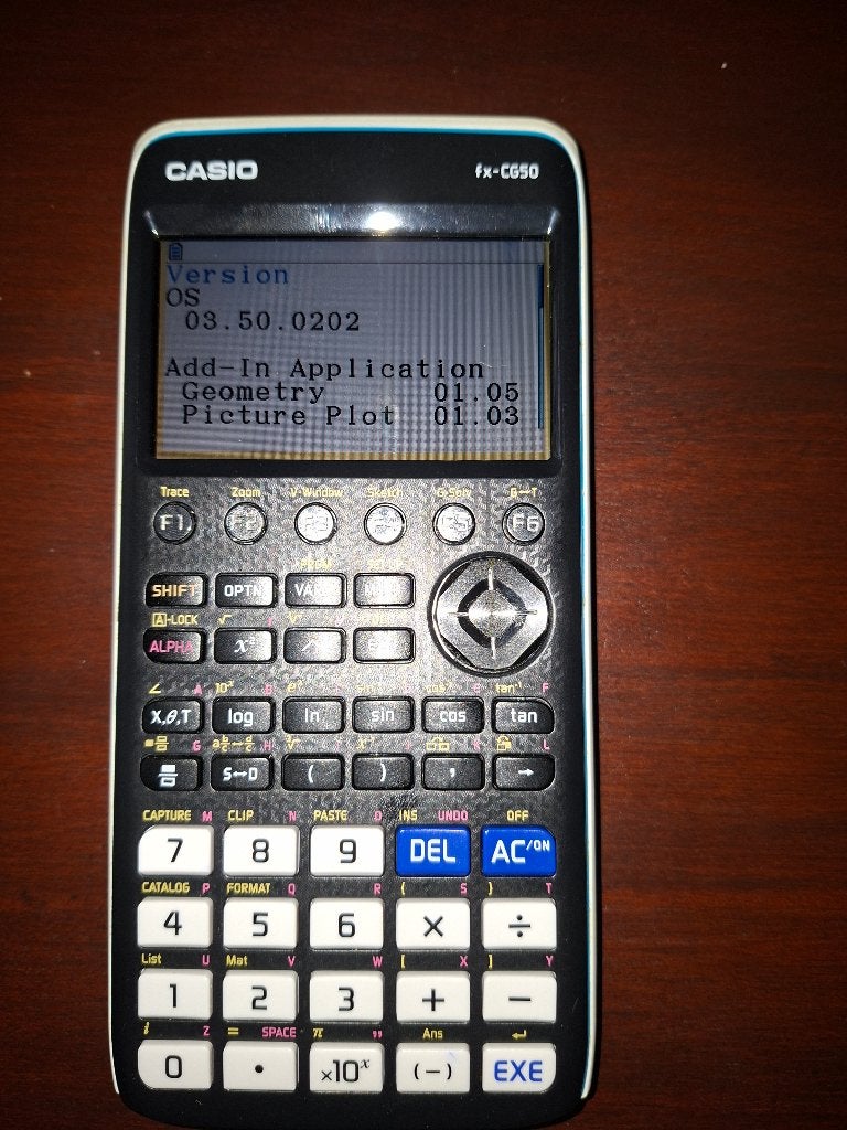 Casio fx-CG50, Diversen, Ophalen of Verzenden, Gebruikt