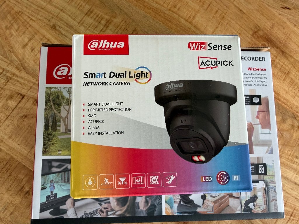 Alhua IP Camera DH-IPC-HDW3449QM-S-IL- Black 2.8mm *nieuw*, Verzenden, Nieuw, Buitencamera