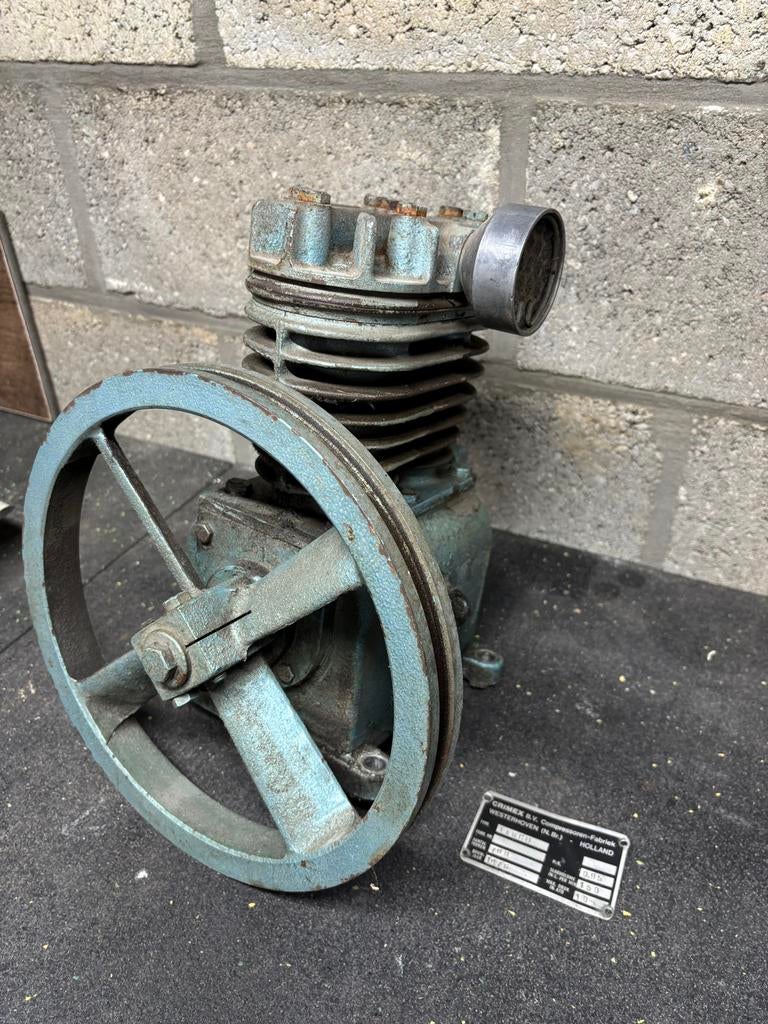 Crimex Compressor Tor 10 bar, Ophalen, Gebruikt, 10 bar of meer, Minder dan 200 liter/min