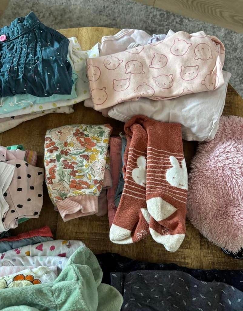 Meisjes kledingpakket maat 56, Ophalen of Verzenden, Gebruikt, Maat 56