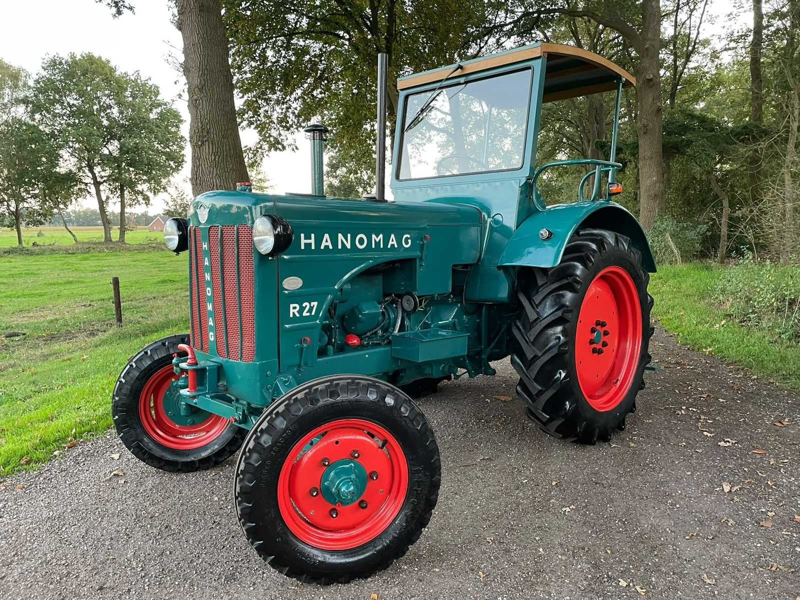 1955 Hanomag R27 Oldtimer tractor, Oldtimer, Overige merken