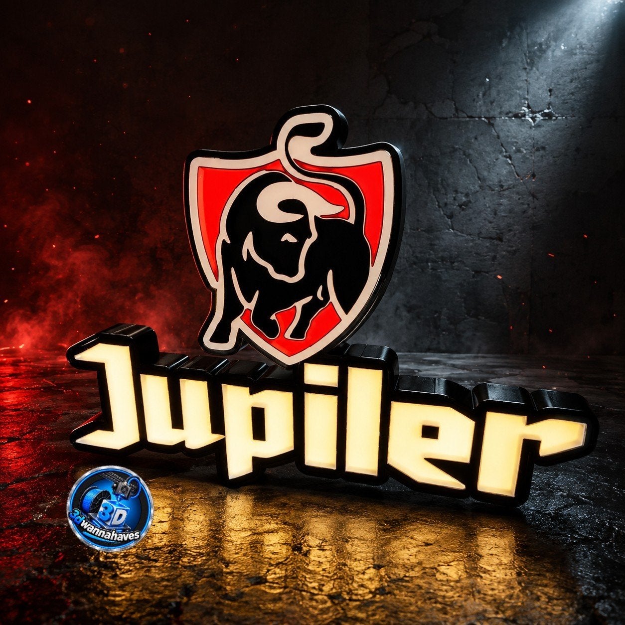 Jupiler Lichtbak - Perfect voor Mancave of Thuisbar, Ophalen of Verzenden, Nieuw, Reclamebord, Plaat of Schild, Jupiler