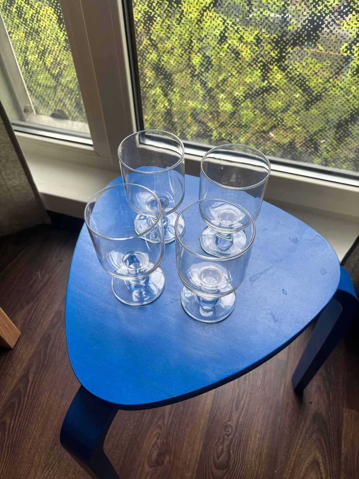 4x Hay wijnglazen - Zo goed als nieuw, Ophalen of Verzenden, Zo goed als nieuw, Glas, Overige merken