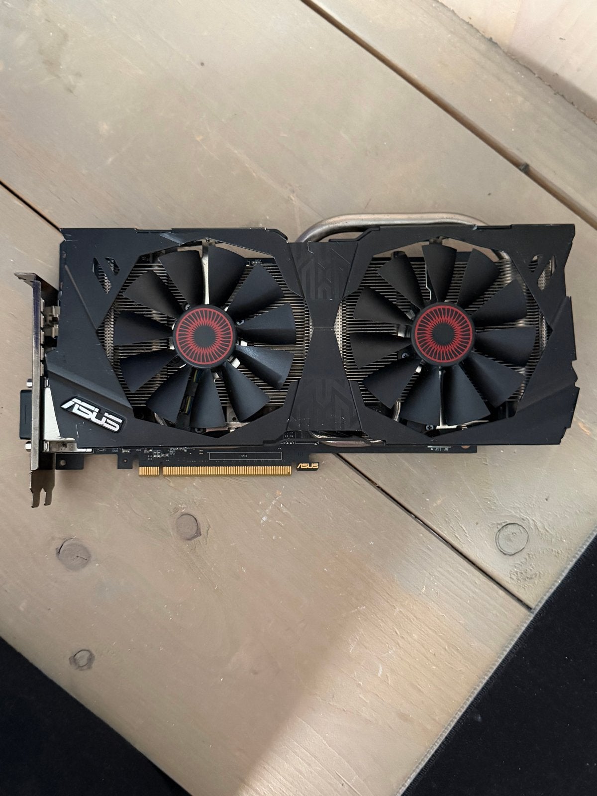 ASUS STRIX-GTX970-DC2OC-4GD5 grafische kaart versturen kan, Computers en Software, Ophalen, PCI-Express 3, Gebruikt, HDMI