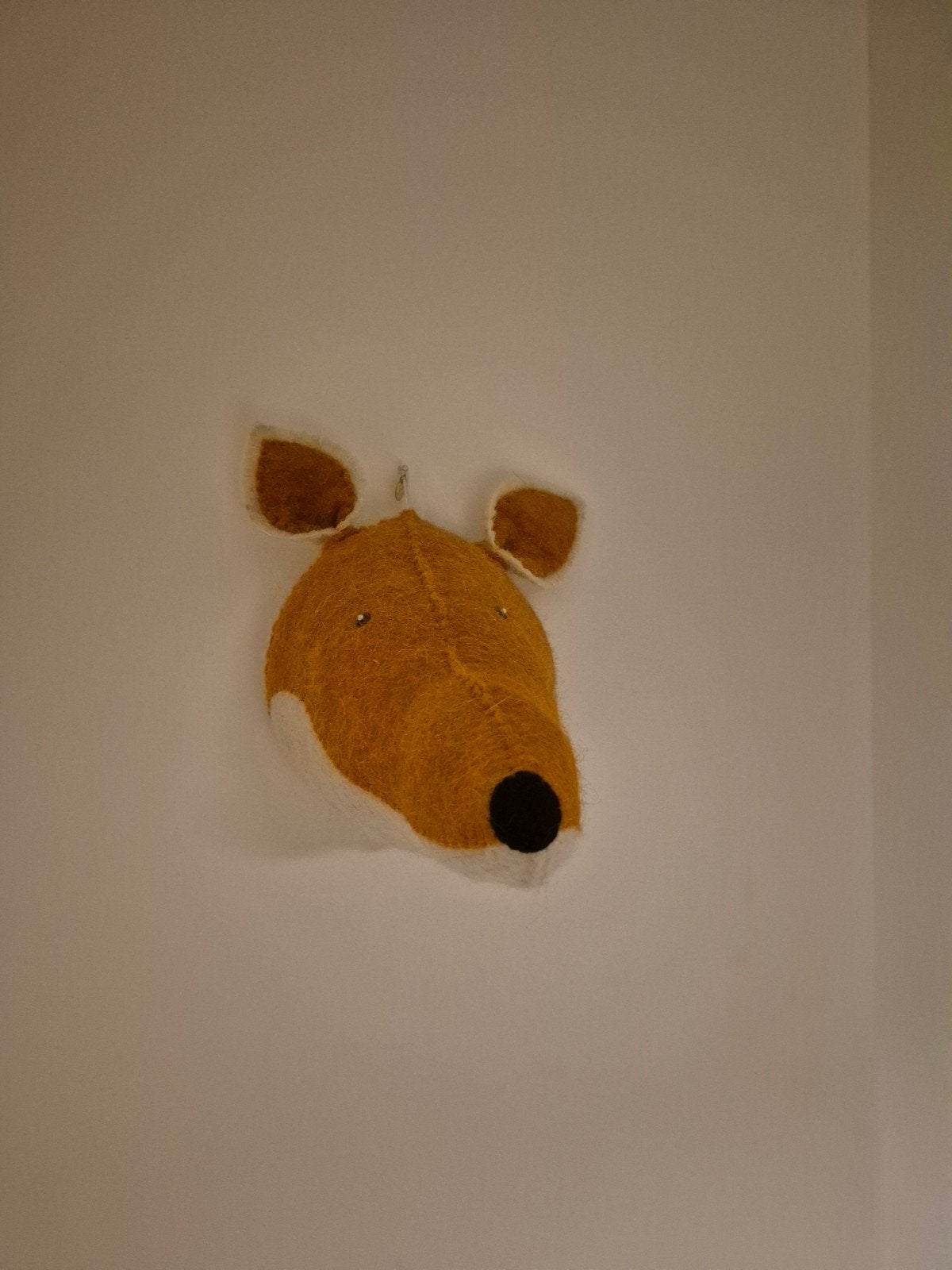 wand knuffels vilten vos en flamingo,en pluche beer en leeuw, Ophalen, Zo goed als nieuw, Overige typen, Middelgroot (20 tot 80 cm)