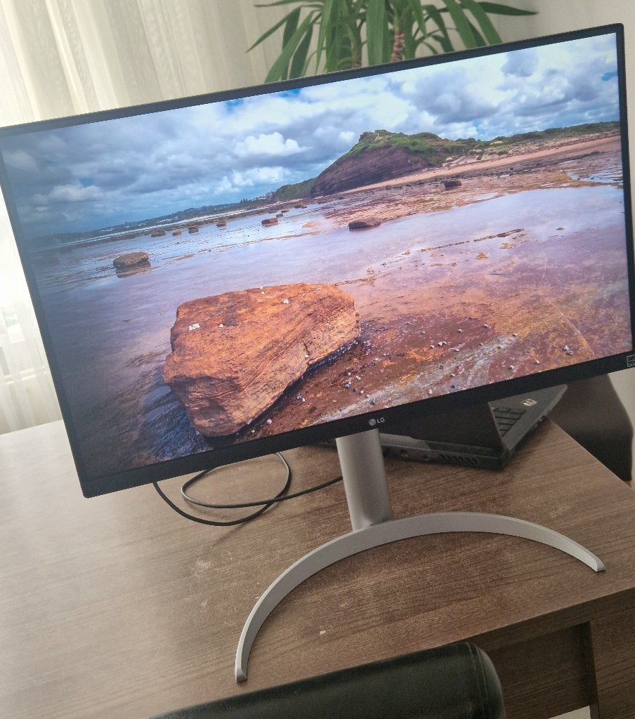 LG 27UP650K-W 27” 4K UHD IPS Monitor – Nieuw in doos, Gaming, IPS, Kantelbaar, Nieuw