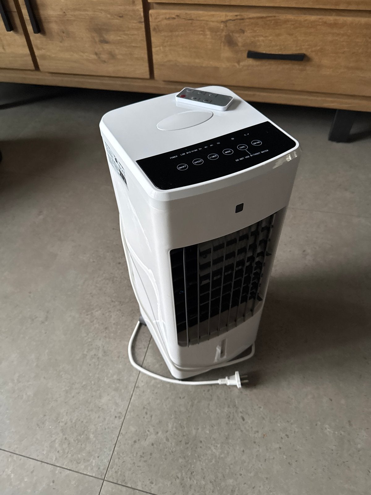 Nor-Tec Air Cooler 60W met afstandsbediening, Witgoed en Apparatuur, Ophalen, Zo goed als nieuw, Luchtbevochtiger