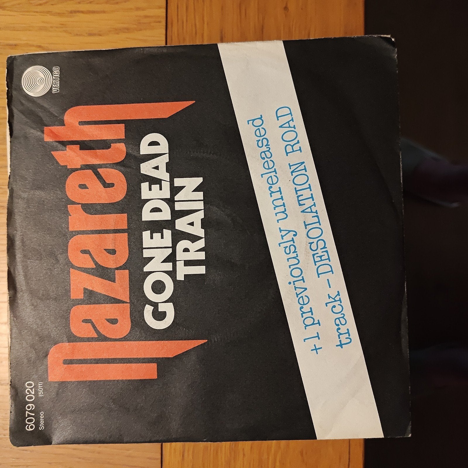 Nazareth - Gone Dead Train / Desolation Road (Vinyl Single), Gebruikt, 7 inch, Ophalen of Verzenden, EP