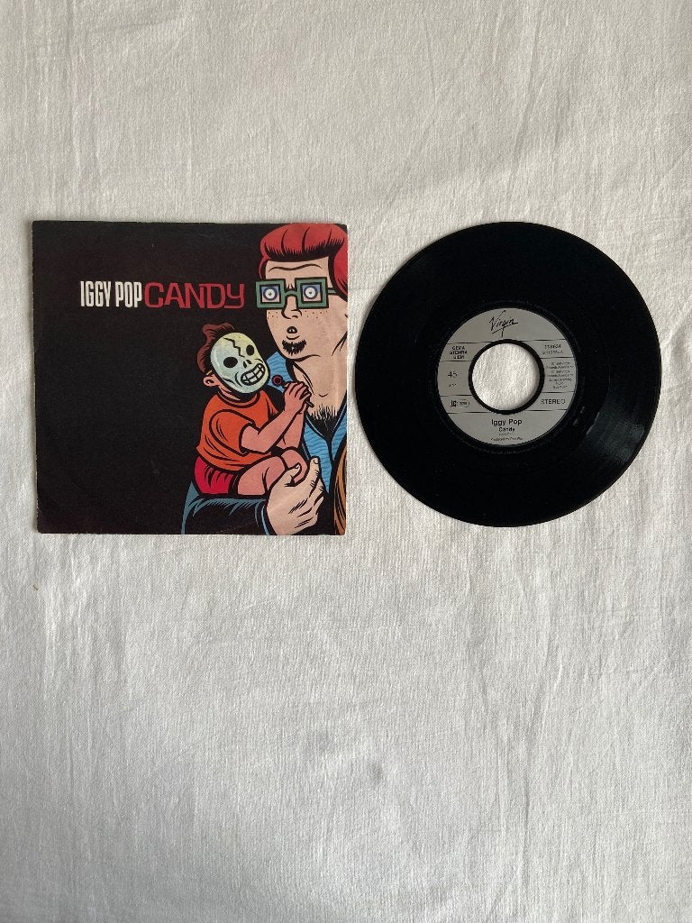 Iggy pop - candy, Ophalen of Verzenden, Zo goed als nieuw, 7 inch, Pop