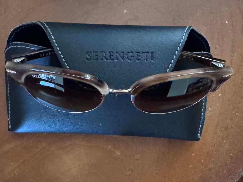 Serengeti zonnebril, Overige merken, Zonnebril, Bruin, Ophalen of Verzenden