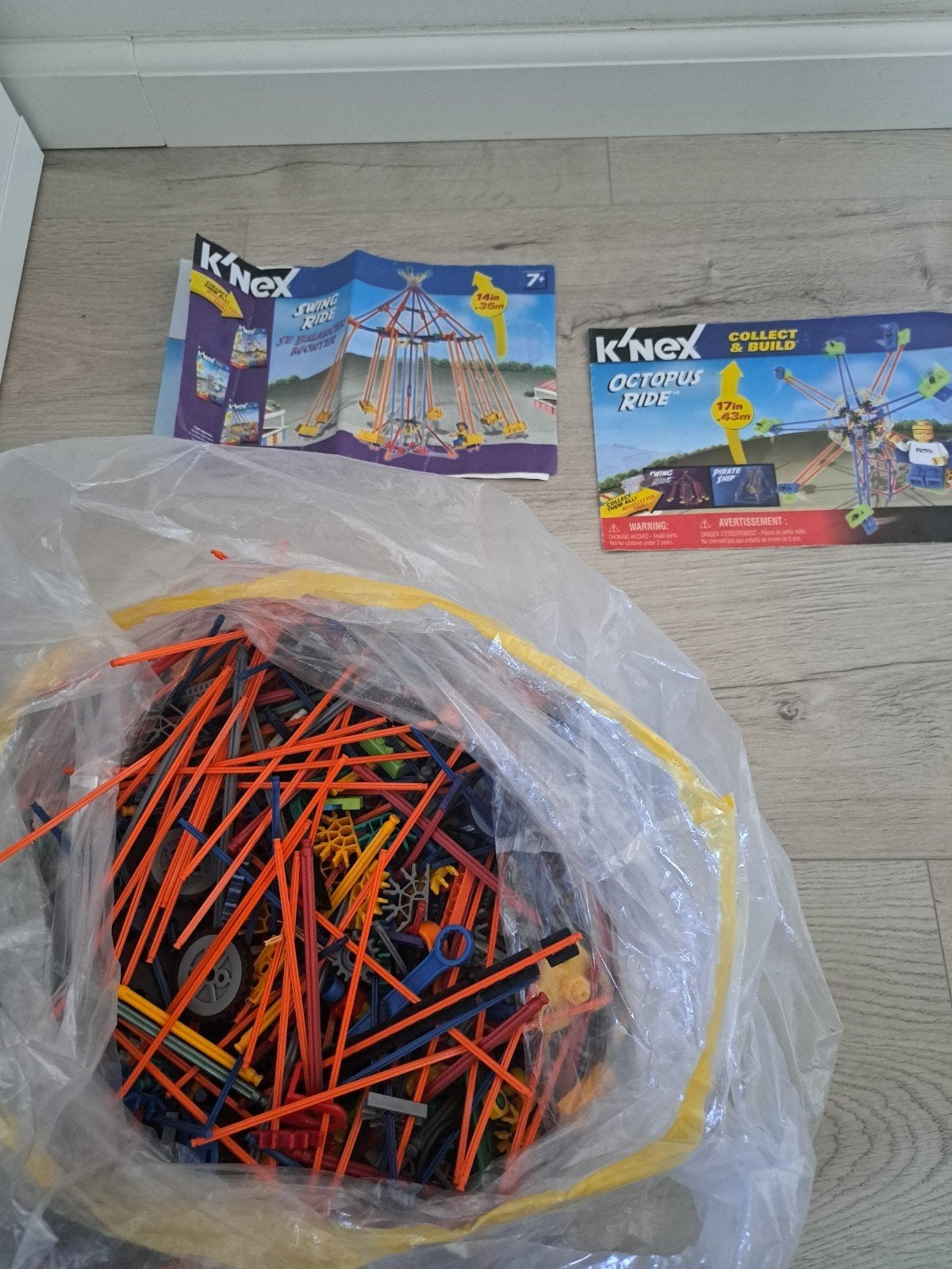 knex 2.2kg, Ophalen, Zo goed als nieuw, K'nex