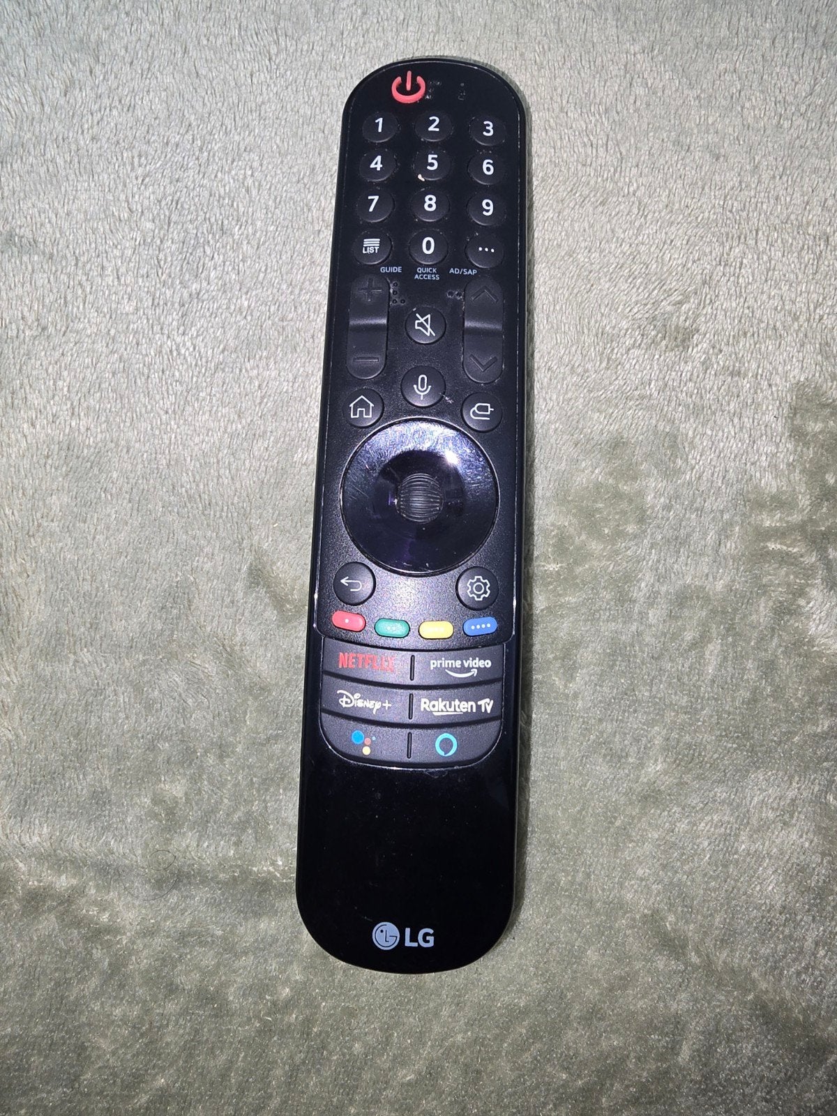LG  Magic Remote afstandsbediening -  MR21GA / MR21GC model, Mediaspeler, Ophalen of Verzenden, Zo goed als nieuw, Origineel