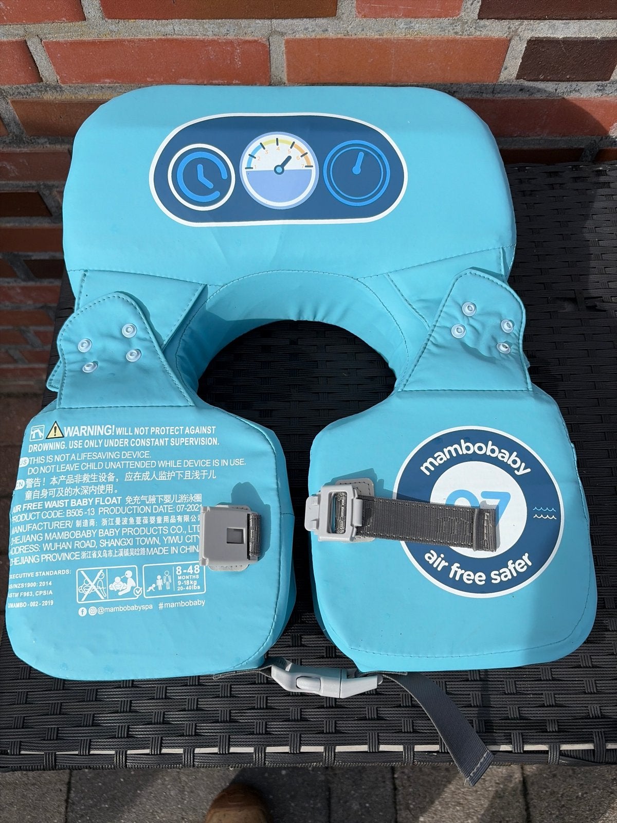 Mambobaby Baby Float - Veilig en Comfortabel Zwemplezier, Ophalen of Verzenden, Zo goed als nieuw, Overige typen