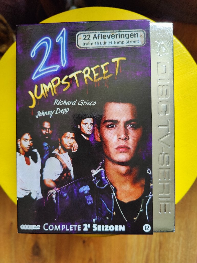 21 Jump Street - Seizoen 1-2+4 - Johnny Depp, Vanaf 12 jaar, Ophalen of Verzenden, Zo goed als nieuw, Actie en Avontuur