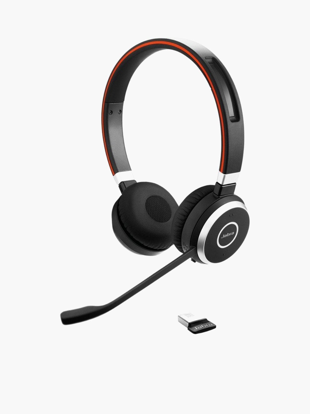 Jabra Evolve 65 SE UC Stereo Headset - Draadloos Kantoor, Ophalen of Verzenden