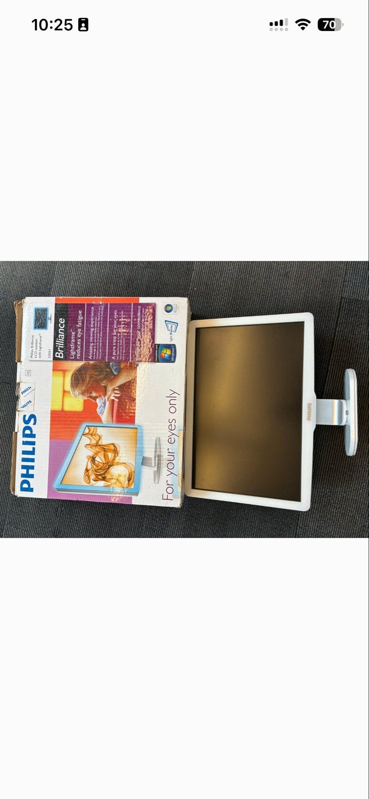 4x Philips Brilliance 220X1 monitor met Lightframe €5,- ps, Computers en Software, Ophalen of Verzenden, Gebruikt, 60 Hz of minder