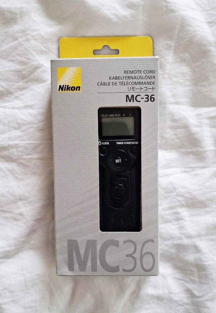 Nikon MC-36 Remote release camera - afstandsbediening, Ophalen of Verzenden, Zo goed als nieuw